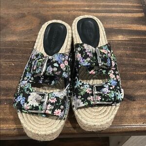 Rebecca Minkoff Floral Espadrille Sandals